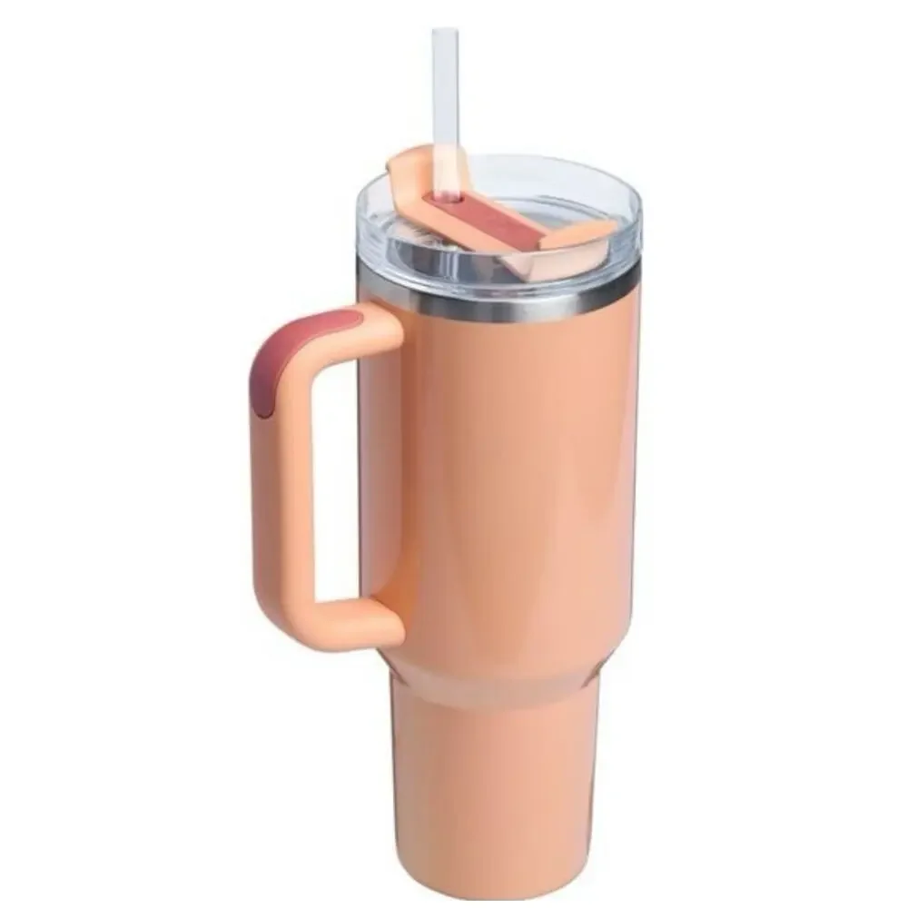 Stanley Quencher H2.0 FlowState Tumbler BELLINI SHIMMER